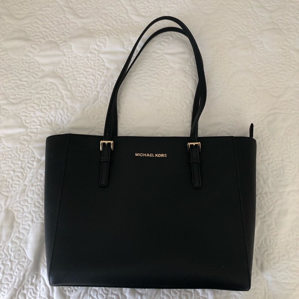 Michael Kors black shoulder bag
